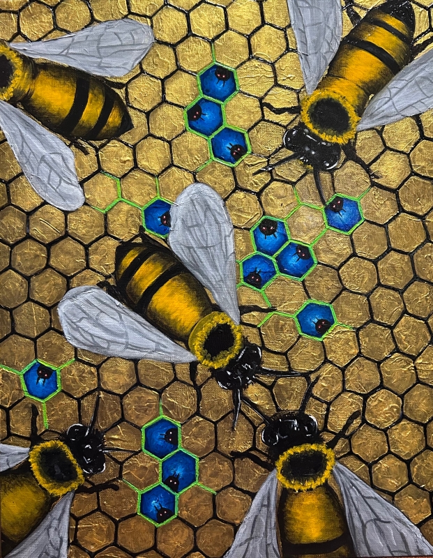 Incubating Invaders by artist Holly Craig